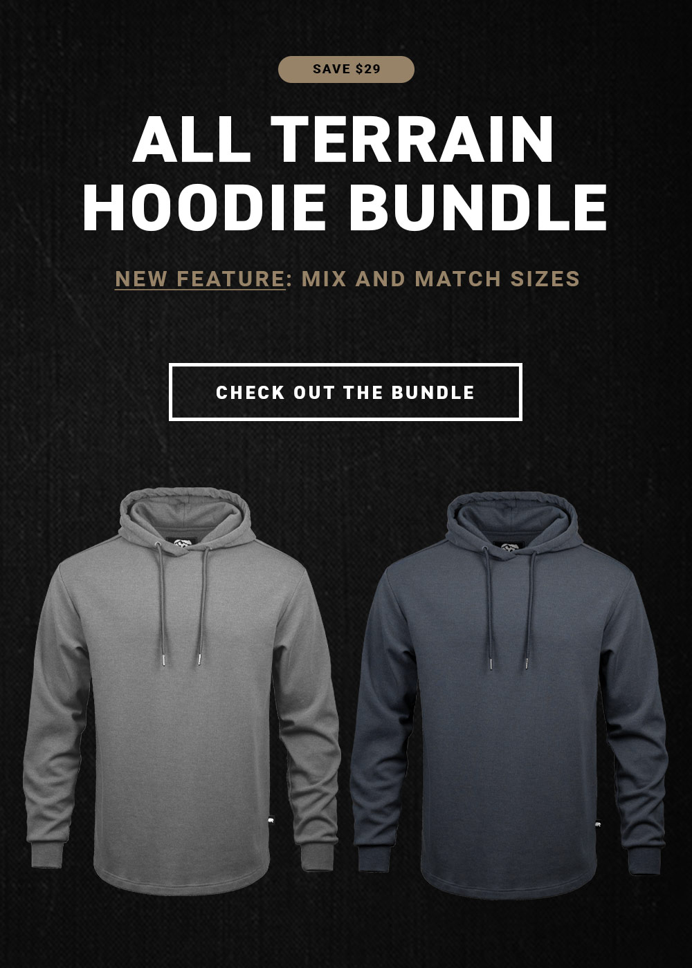 All terrain hoodie bundle