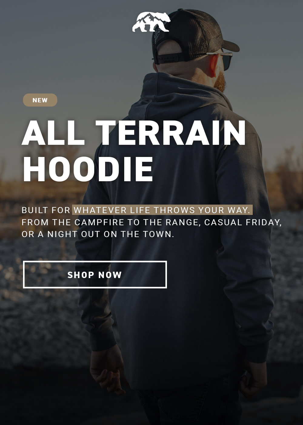 All terrain hoodie